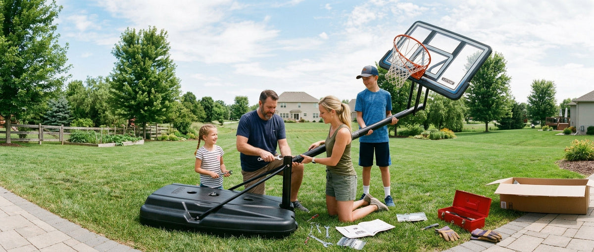 Build Your Own Backyard Basketball Court with Yohood