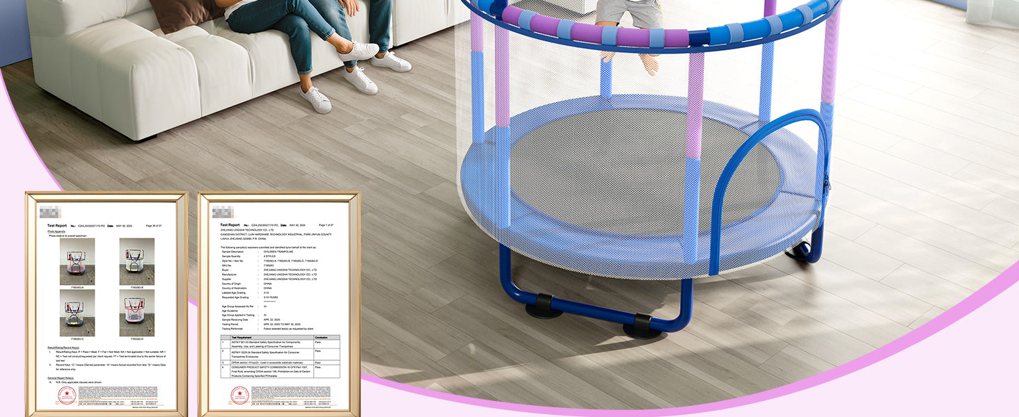Yohood 55" Trampoline for Kids