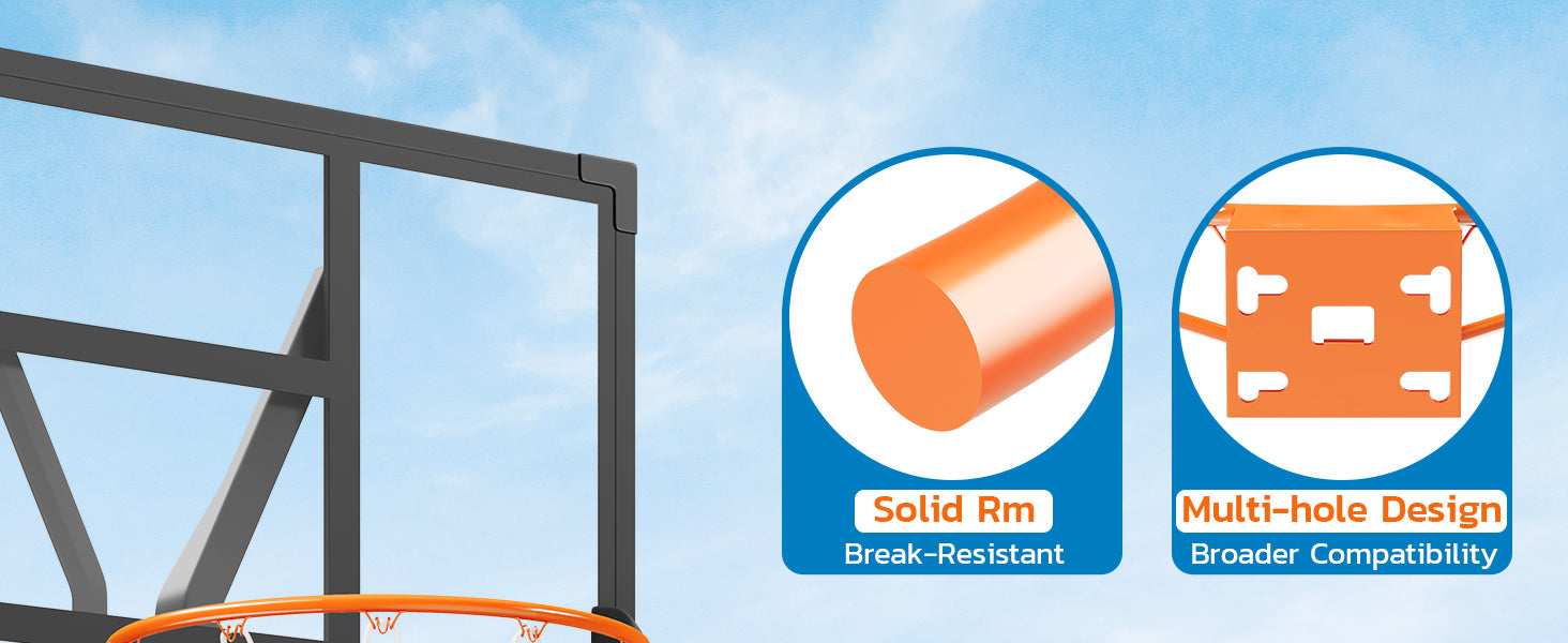 Yohood 18" Basketball Rim