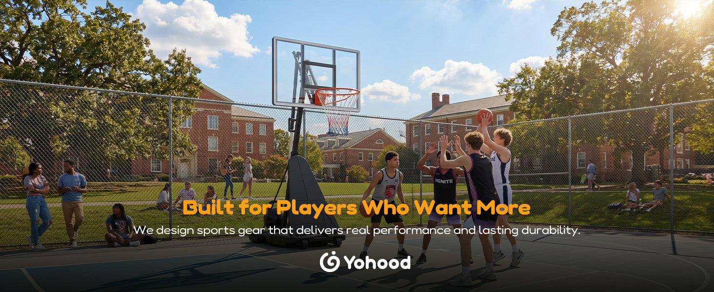 Yohood Out Door Basketball Hoop X038-18XL