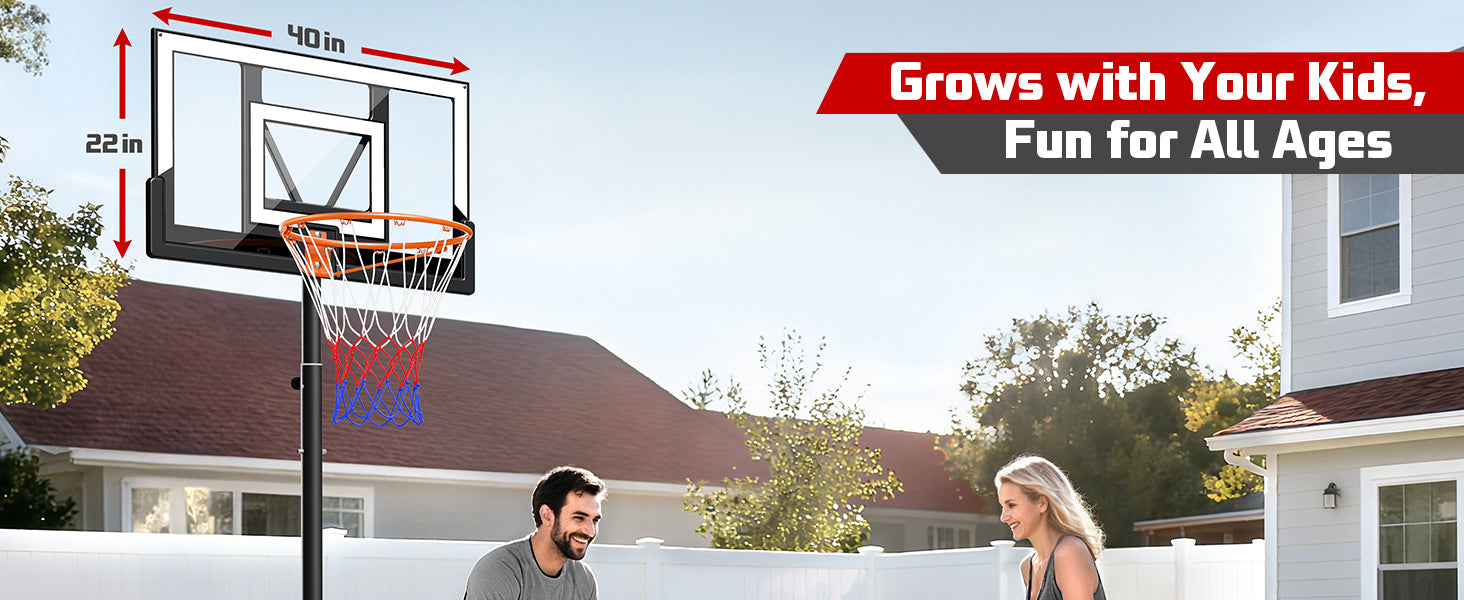 Yohood Outdoor Basketball Hoop ZW003P