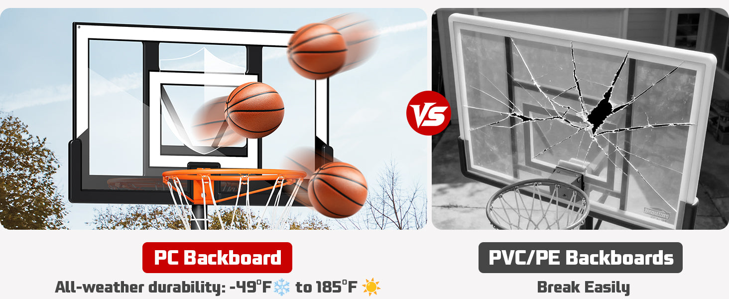 Yohood Outdoor Basketball Hoop ZW003P