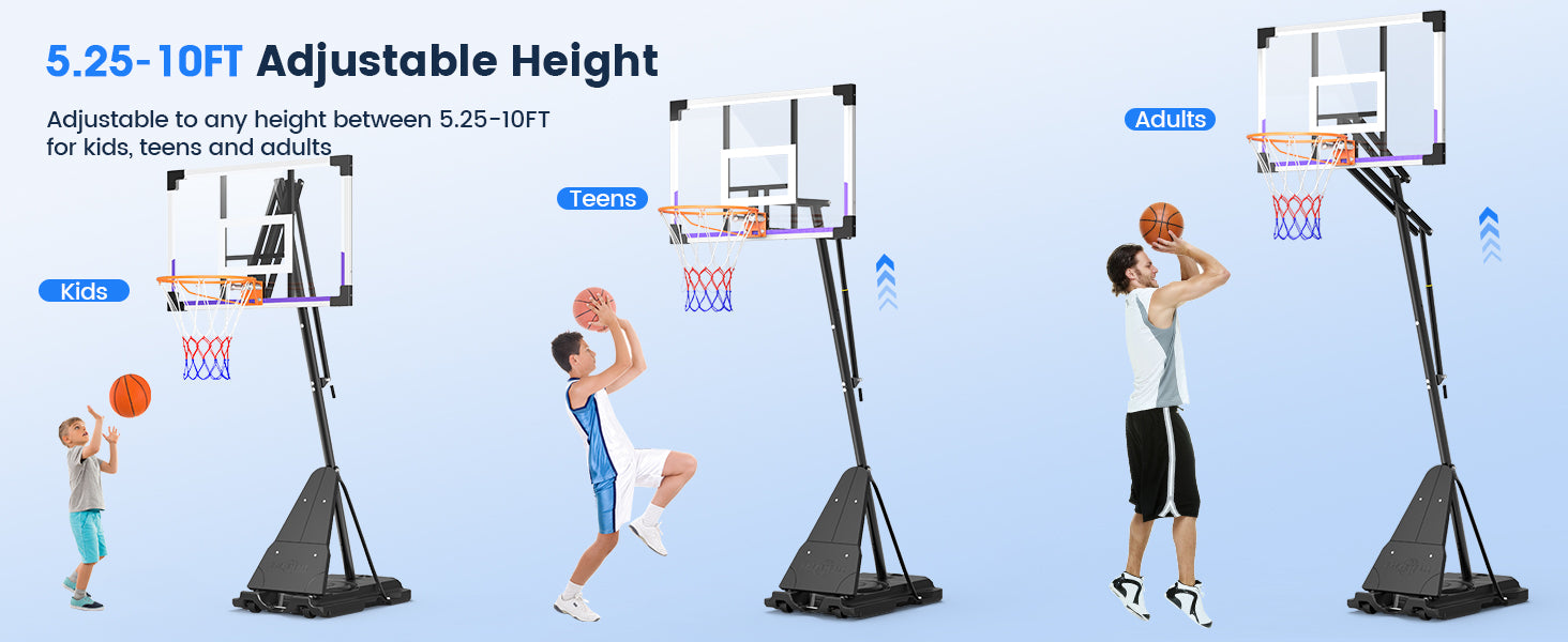 Yohood Basketball Hoop LX-024L