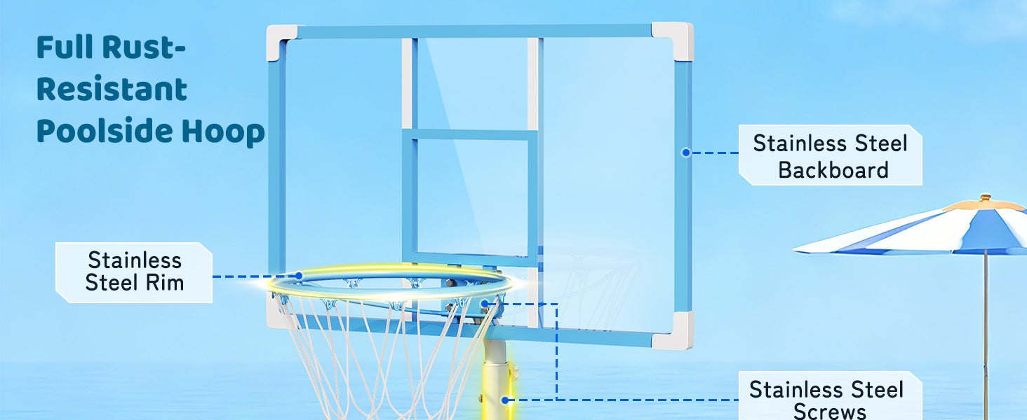 Yohood Pool Basketball Hoop HM-Y08