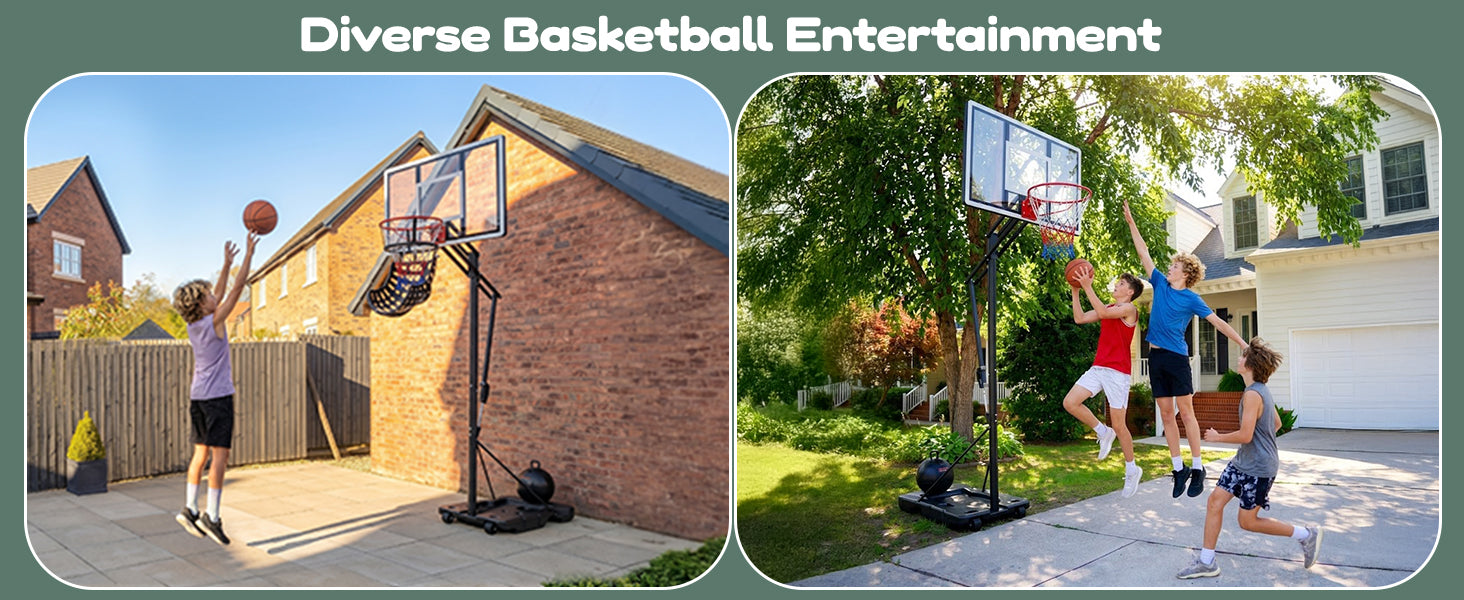 Yohood Outdoor Basketball Hoop X038-18ZL