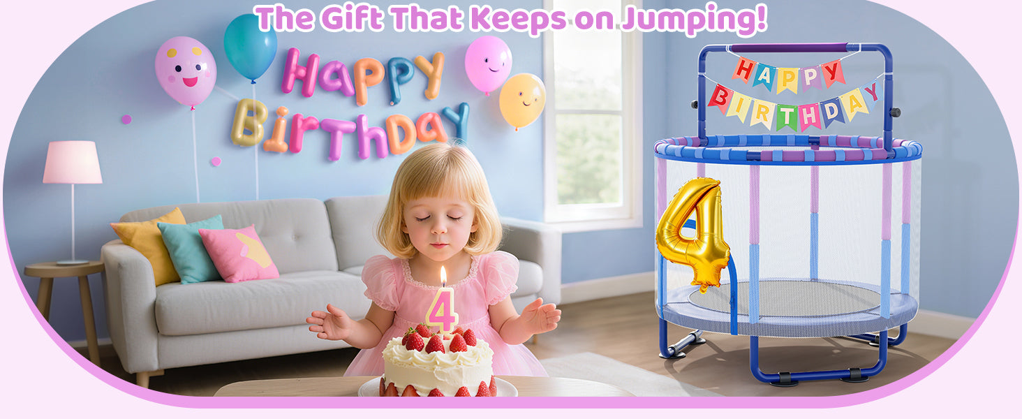 Yohood 55" Trampoline for Kids