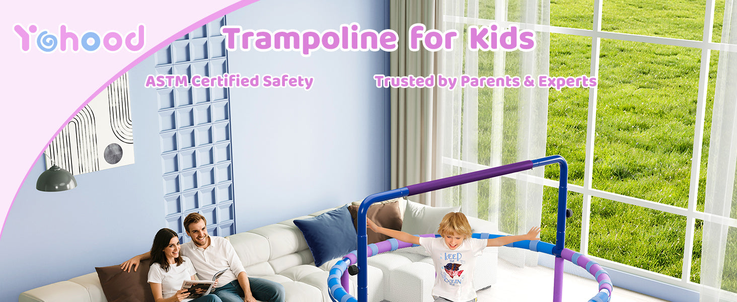 Yohood 55" Trampoline for Kids